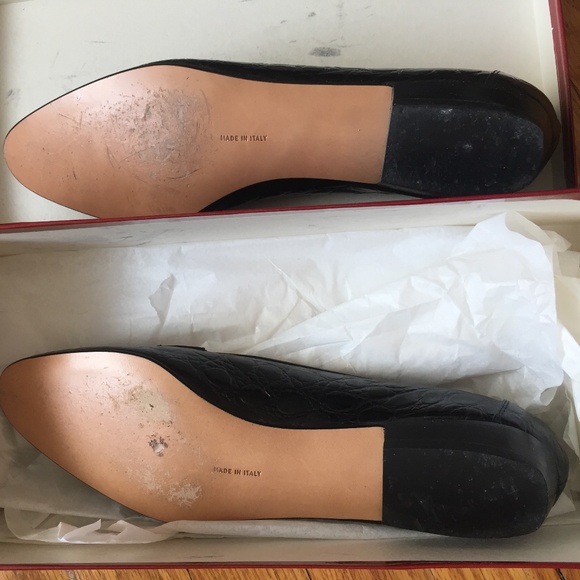 Salvatore Ferragamo Decisiva Black Croc Loafers - Picture 3 of 3